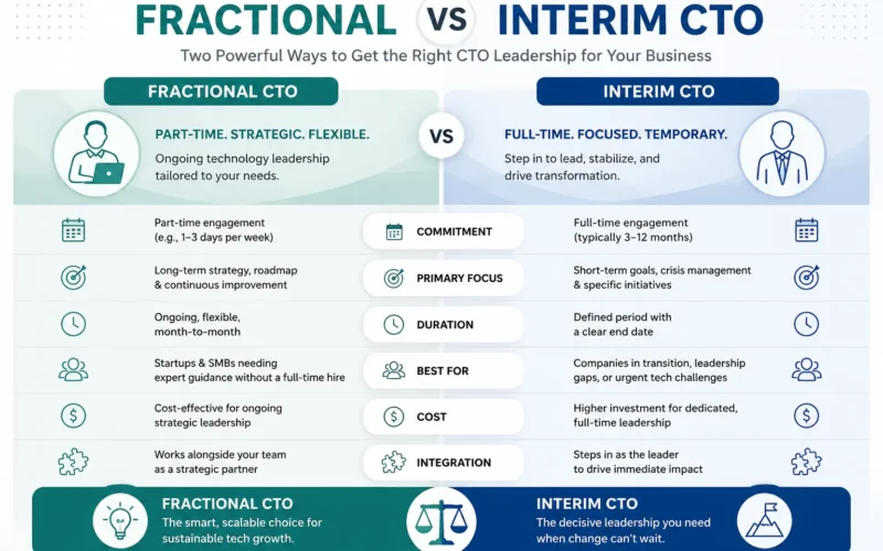 Fractional vs Interim CTO