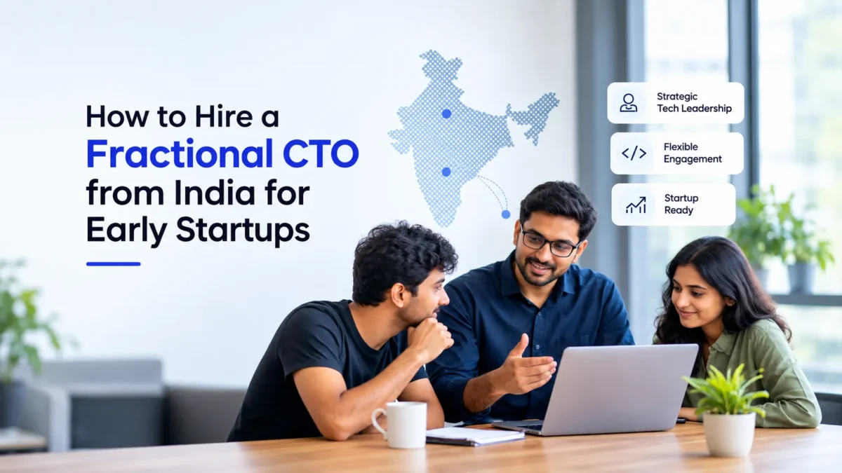 How to Hire a Fractional CTO from India for Early Startups