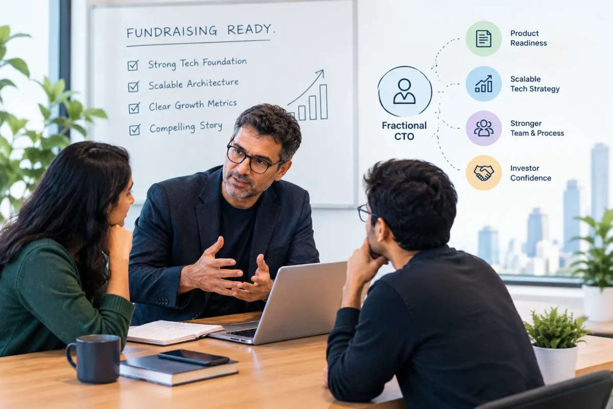 How a Fractional CTO Helps Startups Prepare for Fundraising