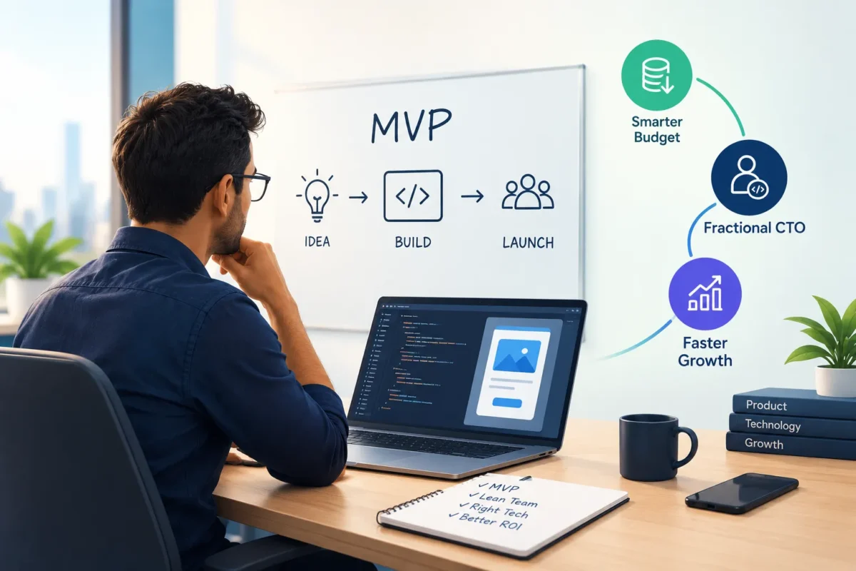 How a Fractional CTO Helps You Build an MVP Without Wasting Budget