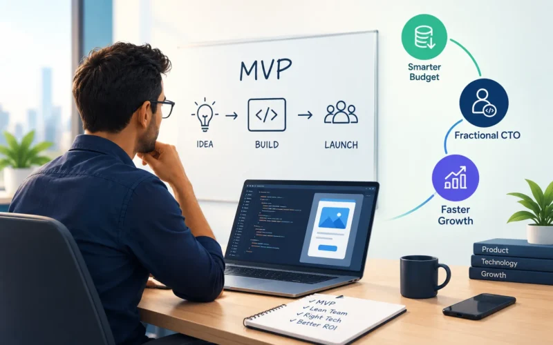 How a Fractional CTO Helps You Build an MVP Without Wasting Budget